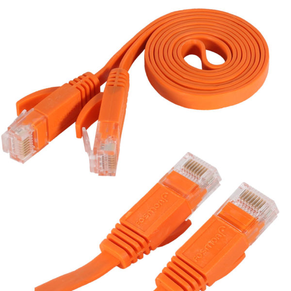 flat HD cable orange